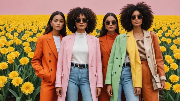Tendances mode printemps 2024 : couleurs et styles à adopter